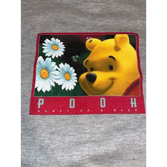 Vintage 90s Pooh Crewneck Sweatshirt The Disney Store Size X Large - Picture 4 of 6